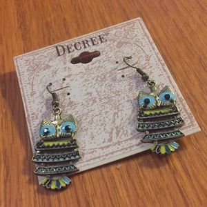 Owl earrings